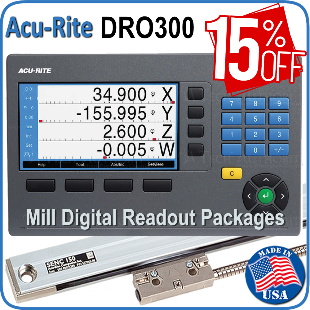 ACURITE DIGITAL READOUT 3-AXIS LCD MILL PACKAGES - 3121332Q
